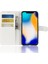 Litchi Doku Cüzdan Stand Deri Koruyucu Telefon Kapağı Apple iPhone Xs Max-Whıte Için (Yurt Dışından) 4