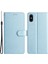 Apple iPhone X/xs Ipek Doku Telefon Kapağı Cüzdan Standı Bilek Kayış Sky Mavi (Yurt Dışından) 1