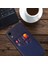 Ksq Pc+Pu+Cloth Hibrid Telefon Apple iPhone Xr-Blue Için Kart Yuvası ile Arka Kapak Kabuğu (Yurt Dışından) 2