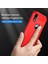 Apple iPhone Xr Bırak Koruması Için Esnek Tpu Telefon Geri Kapak Fırçalanmış Karbon Fiber Doku Cep Telefonu Kılıf Kırmızısı (Yurt Dışından) 3