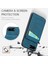 Apple iPhone 7 Plus/8 Plus Phone Case Kickstand Pu Deri Tpu Kart Tutucu Mavisi ile Kapak (Yurt Dışından) 4