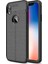 Litchi Doku Tpu Cep Telefonu Apple iPhone Xr-Black Için (Yurt Dışından) 1