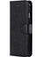 Manyetik Kt Deri Serisi-3 Soyunabilen 2'si 1 Arada Cüzdan Deri Stand Kılıfı Apple iPhone Se-Black (Yurt Dışından) 2