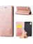 Tpu+Pu Deri Güçlü Manyetik Telefon Koruyucu Kabuk Apple iPhone Xr-Rose Altın (Yurt Dışından) 1