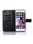 Apple iPhone 6s/6-Black Için Kelebek Çiçek Deri Cüzdan Kılıfı (Yurt Dışından) 4