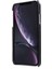 Çift Kart Yuvaları Tutucular Pu Deri Kaplamalı Pc Cep Telefonu Apple iPhone Xr-Black Için (Yurt Dışından) 3