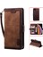 Apple iPhone Xr- Brown Için Vintage Ekleme Stili Cüzdan Stand Deri Kılıf (Yurt Dışından) 1