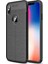 Litchi Cilt Yumuşak Tpu Koruma Korusu Apple iPhone Xs Max-Black Için (Yurt Dışından) 1