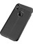 Litchi Cilt Yumuşak Tpu Koruma Korusu Apple iPhone Xs Max-Black Için (Yurt Dışından) 2