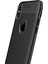 Litchi Cilt Yumuşak Tpu Koruma Korusu Apple iPhone Xs Max-Black Için (Yurt Dışından) 4