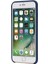 Kenar Sarılmış Sıvı Silikon Telefon Koruma Kasası Cep Telefonu Kabuğu Apple iPhone 7/8/se-Mavi Için (Yurt Dışından) 2