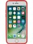 Apple iPhone 7/8 Için Kauçuk Telefon Kasası, Çizim Önleyici Fiber Astar Tpu Kapak Kırmızısı (Yurt Dışından) 2
