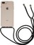 Apple iPhone 7 Plus/8 Için Geri Kılıf Plus Clear Bump Proof Tpu+Akrilik Telefon Kapağı Lanyard-Black (Yurt Dışından) 1