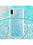 Apple iPhone X/xs-Silver Mavi Yıldızlar Için Ön Anti-Lost Kiracı ile Glitter Quicksand Yumuşak Tpu Telefon Kılıfı (Yurt Dışından) 3