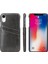 Fierre Shann Için Apple iPhone Xr Yağ Balmumu Kart Tutucu Pu Deri Kaplamalı Pc Koruyucu Kapak Klavya (Yurt Dışından) 1