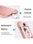 Apple iPhone Se Için 3-1 Arada Cep Telefonu Kasası Düşme Geçirmez Silikon+Pc Kalınlaştırılmış Köşe Hibrit Kapak Gül Altın (Yurt Dışından) 3