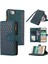 Apple iPhone 7/8 Baskılı Telefon Kılıfı 9 Kart Yuvaları Deri Cüzdan Stand Kapağı Zipper Cep Yeşili (Yurt Dışından) 1