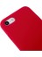 Kenar Sarılmış Sıvı Silikon Telefon Koruma Kasası Cep Telefonu Kabuğu Apple iPhone Se-Red (Yurt Dışından) 4