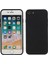 Apple iPhone 7/8/se-Black Için Saf Renkli Mat Yumuşak Silikon Telefon Kasası (Yurt Dışından) 1