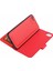Apple Apple Iphonese Çapraz Doku Deri Kapağı+Çıkarılabilir Tpu Geri Telefon Flip Case-Red Için (Yurt Dışından) 2
