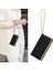 Izgara Dokusu Deri Telefon Kasası Crossbody Çanta, Apple iPhone Se Için Makyaj Aynası ve Omuz Askısı ile (Yurt Dışından) 2