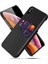 Ksq Pc+Pu+Kumaş Hibrid Kart Yuvası Telefon Apple iPhone X/xs-Black Için (Yurt Dışından) 1