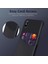 Ksq Pc+Pu+Kumaş Hibrid Kart Yuvası Telefon Apple iPhone X/xs-Black Için (Yurt Dışından) 3