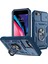 Apple iPhone Se Se Ring Kickstand Hard Pc Back+Yumuşak Tpu Edge Kamera Kapağı ile Koruyucu Şok Geçirmez Kılıf (Yurt Dışından) 1