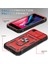 Apple iPhone Se Se Ring Kickstand Hard Pc Back+Yumuşak Tpu Edge Kamera Kapağı ile Kırmızı/siyah (Yurt Dışından) 4