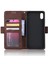 Deri Cüzdan Stand Telefon Kapağı Kılıfı Apple iPhone X/xs-Brown Için Birden Fazla Kart Yuvası (Yurt Dışından) 3