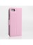 Litchi Tahıl Deri Cüzdan Kılıfı Folio Folio Apple iPhone Se 2nd Gen-Pink Için Koruyucu Kapak (Yurt Dışından) 3