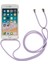 Apple iPhone 7 Plus/8 Için Geri Kılıf Plus Açık Bump Döyesi Tpu+Akrilik Telefon Kapağı Lanyard-Spurple (Yurt Dışından) 2