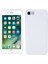 Kenar Sarılı Sıvı Silikon Telefon Koruma Kasası Cep Telefonu Kabuğu Apple iPhone Se-White (Yurt Dışından) 1