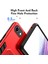 Apple iPhone Se Pc+Tpu Kickstand Telefon Kasası Parmak Kavrama Koruyucu Kapak-Kırmızı (Yurt Dışından) 2