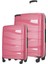 Pembe Wexta WX-PP10 Pembe Orta&kabin 2'li Set Valiz 1