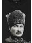 Atatürk Gazi Mustafa Kemal Kalpaklı Baskılı Tişört T-Shirt 2