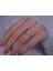 Pırlanta ve Beyaz Topaz Taşlı Elurra Yüzük 0402R0043 4