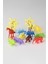 36 Parça Renkli Mini Vahşi Hayvanlar Figür Seti 4-6 cm SKU669 5