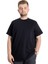 Büyük Beden Erkek T-Shirt Bisiklet Yaka Interlok 23162 Lacivert 1