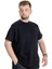 Büyük Beden Erkek T-Shirt Bisiklet Yaka Interlok 23162 Lacivert 2