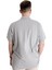 Büyük Beden Erkek T-Shirt Polo Fragmented 23325 Grimelanj 4