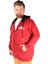 Erkek Sweat Kapşonlu Cep Zippered Every 21520 Bordo 1