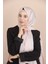 Soft Pudra Siyane Scarf Kristal Şal 1