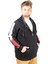 Erkek Sweat Kapşonlu Pieced Embroidered 21514 Lacivert 4