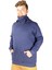 Büyük Beden Erkek Sweatshirt Arm Mask 21505 Indigo 2