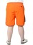 Büyük Beden Deniz Şortu Sport Style 22452 Oranj 3