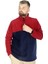 Erkek Sweat Polo Yaka Yarım Fermuarlı Polar 22552 Bordo 1