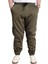 Erkek Kargo Cep Jogger Pantolon Haki Renk Keten Kumaş ile Rahat Kullanım 23912 1