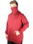 Büyük Beden Erkek Sweatshirt Arm Mask 21505 Bordo 3