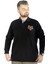 Erkek Uzun Kol Polo Wild Soul Waffle 22449 Siyah 1